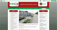 Desktop Screenshot of cohabct.com.br