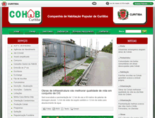 Tablet Screenshot of cohabct.com.br